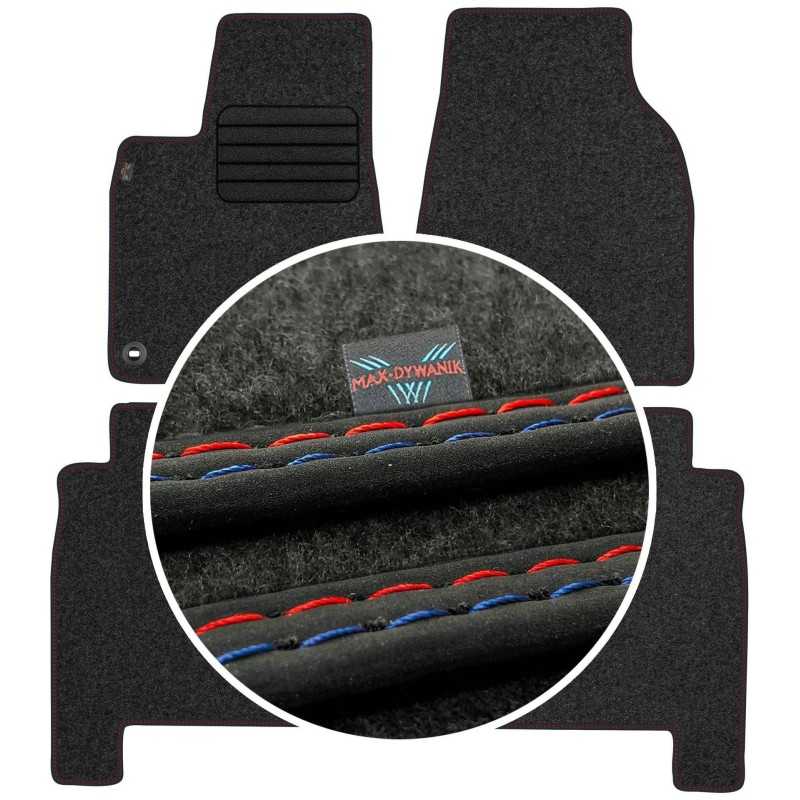 Tesla X 2016- MAX-DYWANIK veliūriniai kilimėliai