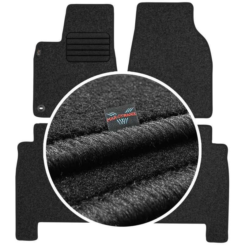 Tesla X 2016- MAX-DYWANIK veliūriniai kilimėliai