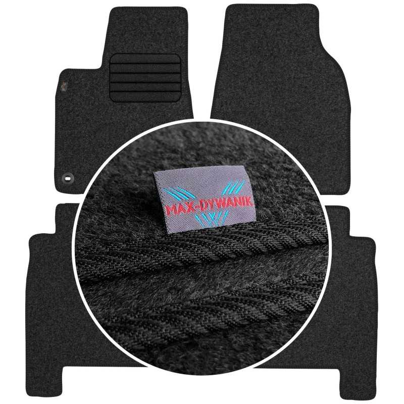 Tesla X 2016- MAX-DYWANIK veliūriniai kilimėliai