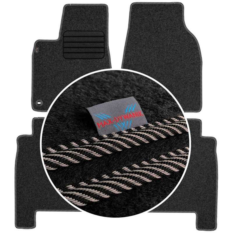 Tesla X 2016- MAX-DYWANIK veliūriniai kilimėliai