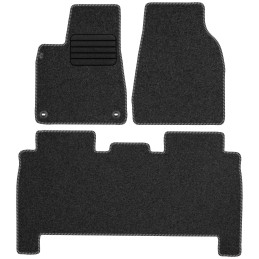 Tesla X 2016- MAX-DYWANIK veliūriniai kilimėliai