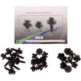 Toyota Auris I 2006-2012 Variklio dangtelio laikikliai ROMIX 90218