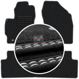 Toyota Auris I 2007-2012 Veliūriniai kilimėliai MAX-DYWANIK