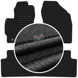 Toyota Auris I 2007-2012 Veliūriniai kilimėliai MAX-DYWANIK