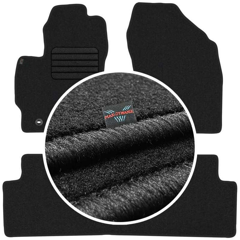 Toyota Auris I 2007-2012 Veliūriniai kilimėliai MAX-DYWANIK