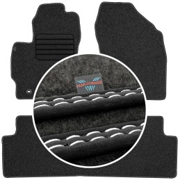 Toyota Auris I 2007-2012 Veliūriniai kilimėliai MAX-DYWANIK