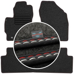 Toyota Auris I 2007-2012 Veliūriniai kilimėliai MAX-DYWANIK