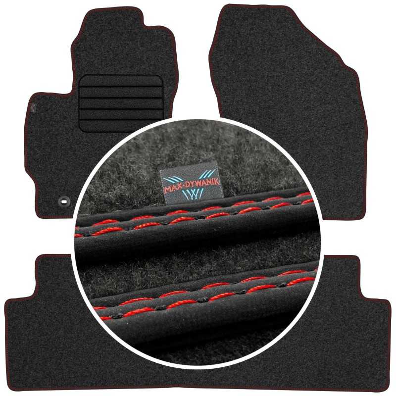 Toyota Auris I 2007-2012 Veliūriniai kilimėliai MAX-DYWANIK