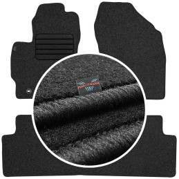 Toyota Auris I 2007-2012 Veliūriniai kilimėliai MAX-DYWANIK