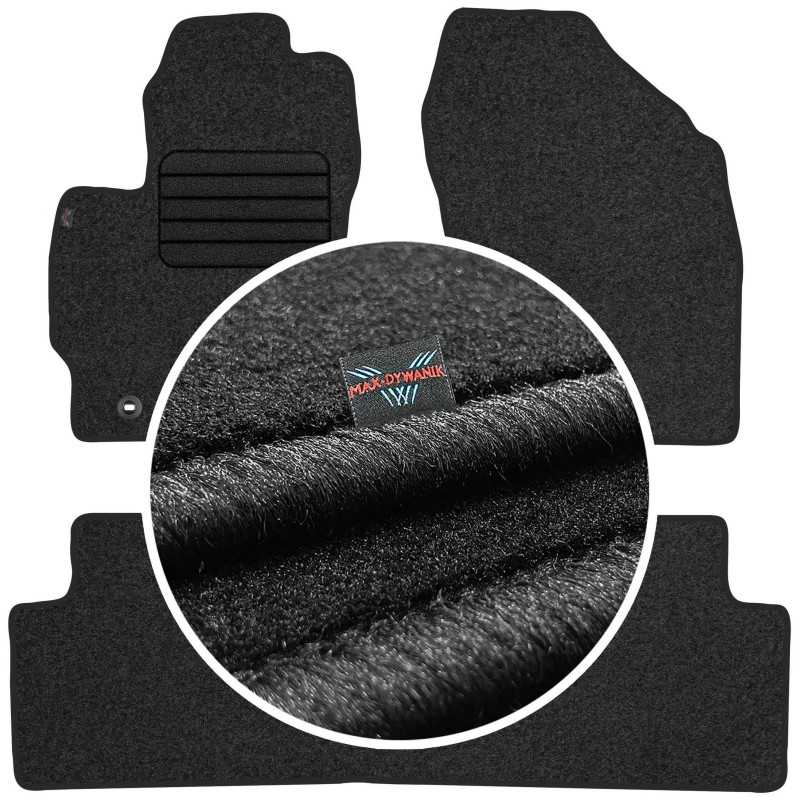 Toyota Auris I 2007-2012 Veliūriniai kilimėliai MAX-DYWANIK