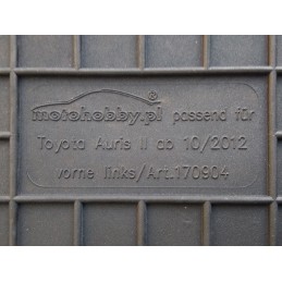 Toyota Auris II 2012-2018 Guminiai kilimėliai MOTOHOBBY 170904