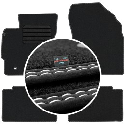 Toyota Auris II 2012-2019 Veliūriniai kilimėliai MAX-DYWANIK