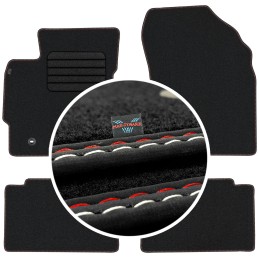 Toyota Auris II 2012-2019 Veliūriniai kilimėliai MAX-DYWANIK