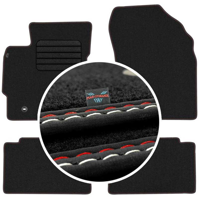 Toyota Auris II 2012-2019 Veliūriniai kilimėliai MAX-DYWANIK