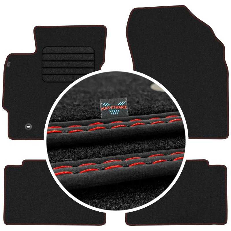 Toyota Auris II 2012-2019 Veliūriniai kilimėliai MAX-DYWANIK