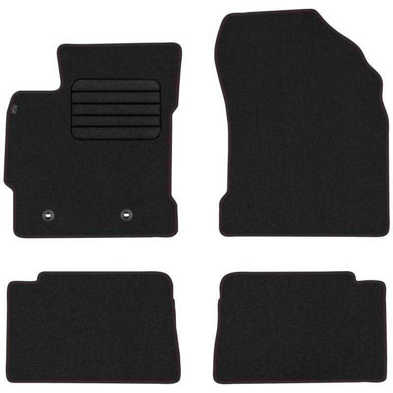 Toyota Auris II 2012-2019 Veliūriniai kilimėliai MAX-DYWANIK