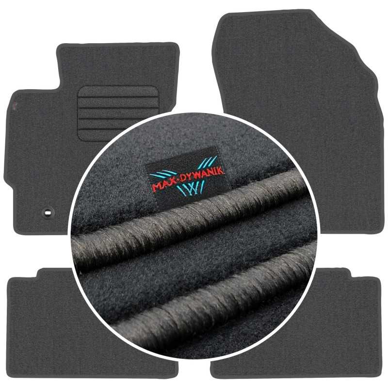 Toyota Auris II 2012-2019 Veliūriniai kilimėliai MAX-DYWANIK