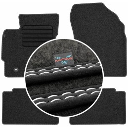 Toyota Auris II 2012-2019 Veliūriniai kilimėliai MAX-DYWANIK