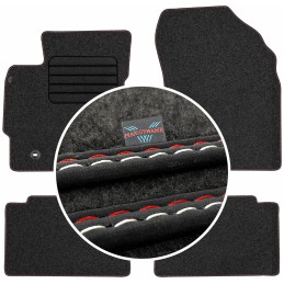 Toyota Auris II 2012-2019 Veliūriniai kilimėliai MAX-DYWANIK