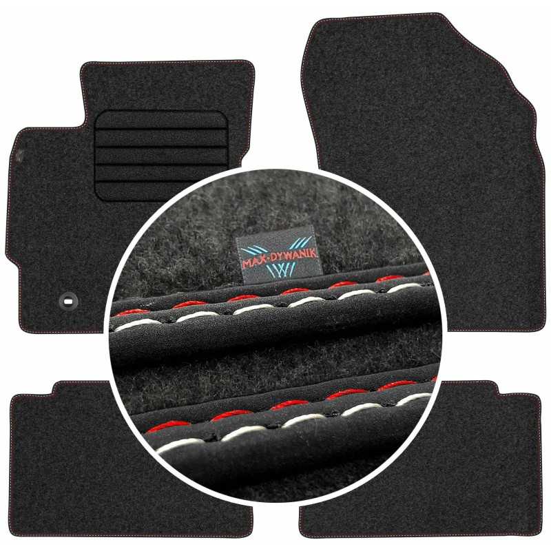 Toyota Auris II 2012-2019 Veliūriniai kilimėliai MAX-DYWANIK