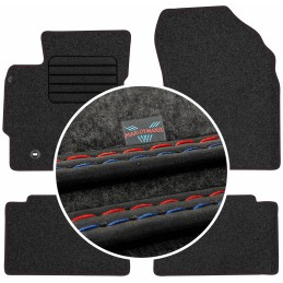 Toyota Auris II 2012-2019 Veliūriniai kilimėliai MAX-DYWANIK