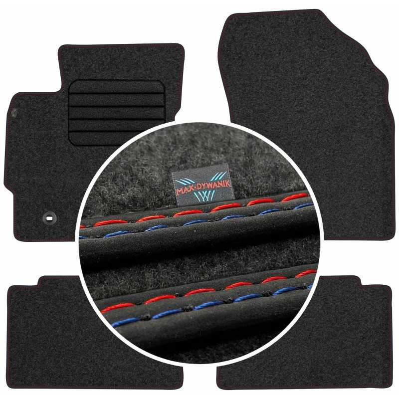 Toyota Auris II 2012-2019 Veliūriniai kilimėliai MAX-DYWANIK