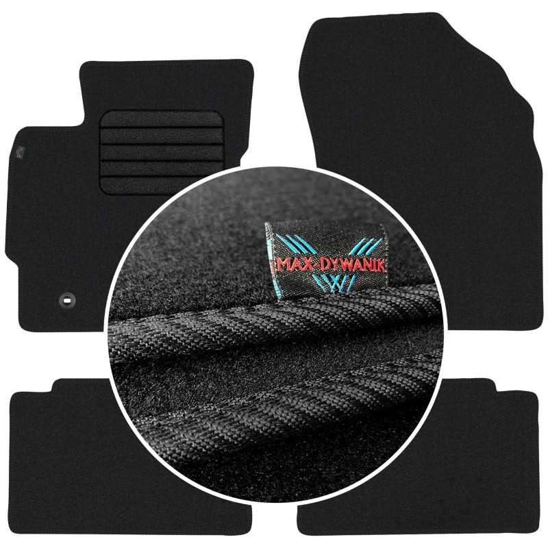 Toyota Auris II 2012-2019 Veliūriniai kilimėliai MAX-DYWANIK