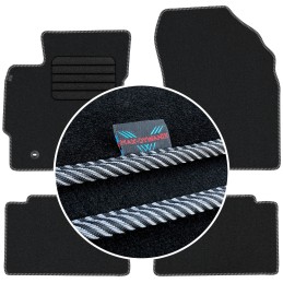 Toyota Auris II 2012-2019 Veliūriniai kilimėliai MAX-DYWANIK