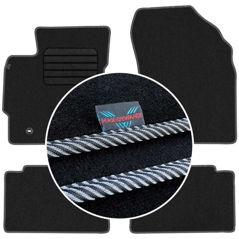 Toyota Auris II 2012-2019 Veliūriniai kilimėliai MAX-DYWANIK