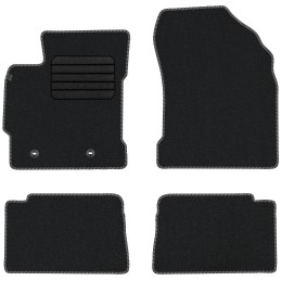 Toyota Auris II 2012-2019 Veliūriniai kilimėliai MAX-DYWANIK