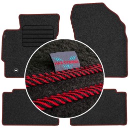 Toyota Auris II 2012-2019 Veliūriniai kilimėliai MAX-DYWANIK