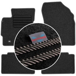 Toyota Auris II 2012-2019 Veliūriniai kilimėliai MAX-DYWANIK