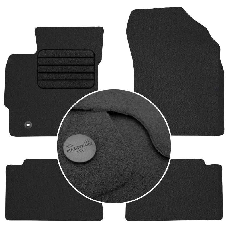 Toyota Auris II 2012-2019 Veliūriniai kilimėliai MAX-DYWANIK