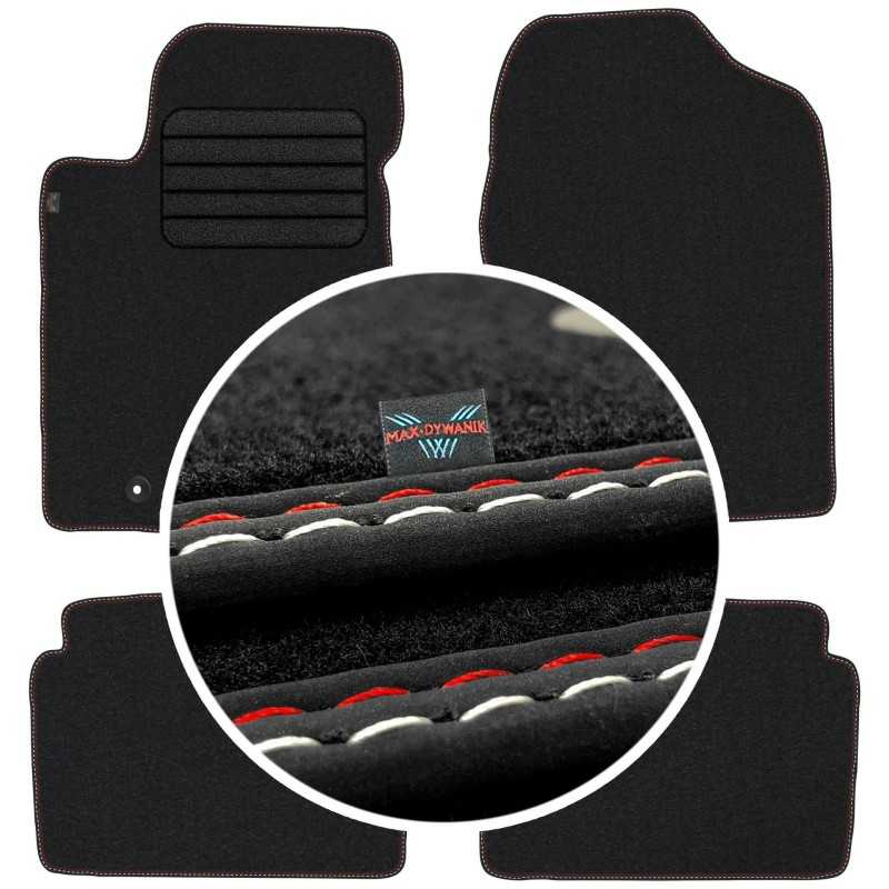 Toyota Avensis II 2003-2009 Veliūriniai kilimėliai MAX-DYWANIK