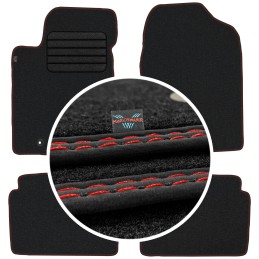 Toyota Avensis II 2003-2009 Veliūriniai kilimėliai MAX-DYWANIK