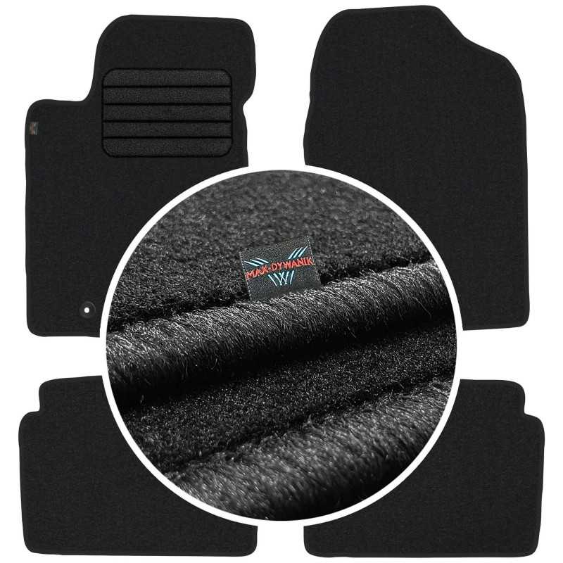 Toyota Avensis II 2003-2009 Veliūriniai kilimėliai MAX-DYWANIK