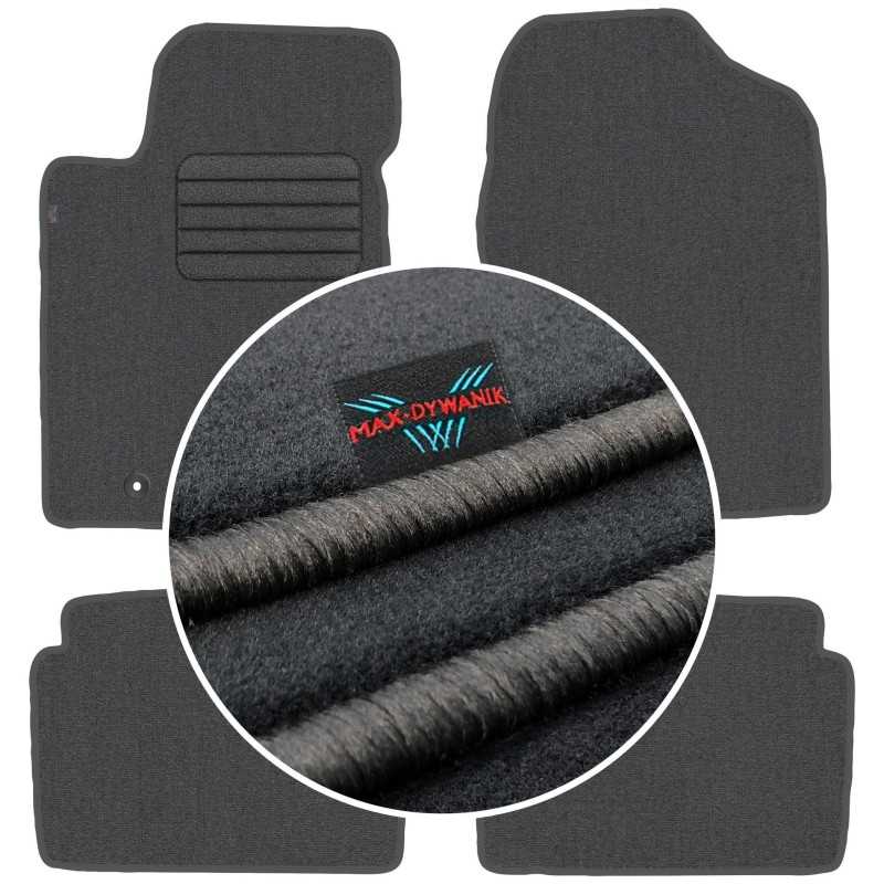 Toyota Avensis II 2003-2009 Veliūriniai kilimėliai MAX-DYWANIK