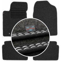 Toyota Avensis II 2003-2009 Veliūriniai kilimėliai MAX-DYWANIK