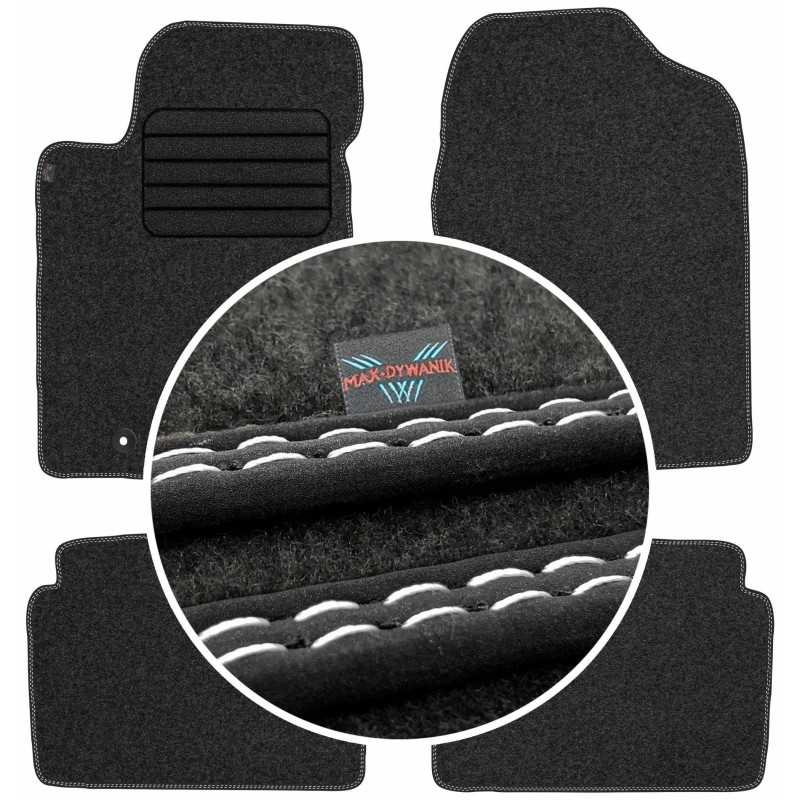 Toyota Avensis II 2003-2009 Veliūriniai kilimėliai MAX-DYWANIK