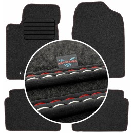 Toyota Avensis II 2003-2009 Veliūriniai kilimėliai MAX-DYWANIK