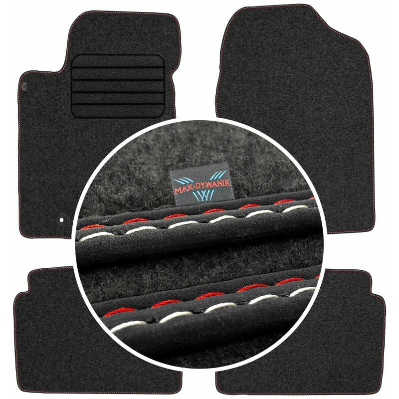 Toyota Avensis II 2003-2009 Veliūriniai kilimėliai MAX-DYWANIK