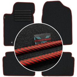 Toyota Avensis II 2003-2009 Veliūriniai kilimėliai MAX-DYWANIK