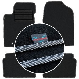 Toyota Avensis II 2003-2009 Veliūriniai kilimėliai MAX-DYWANIK