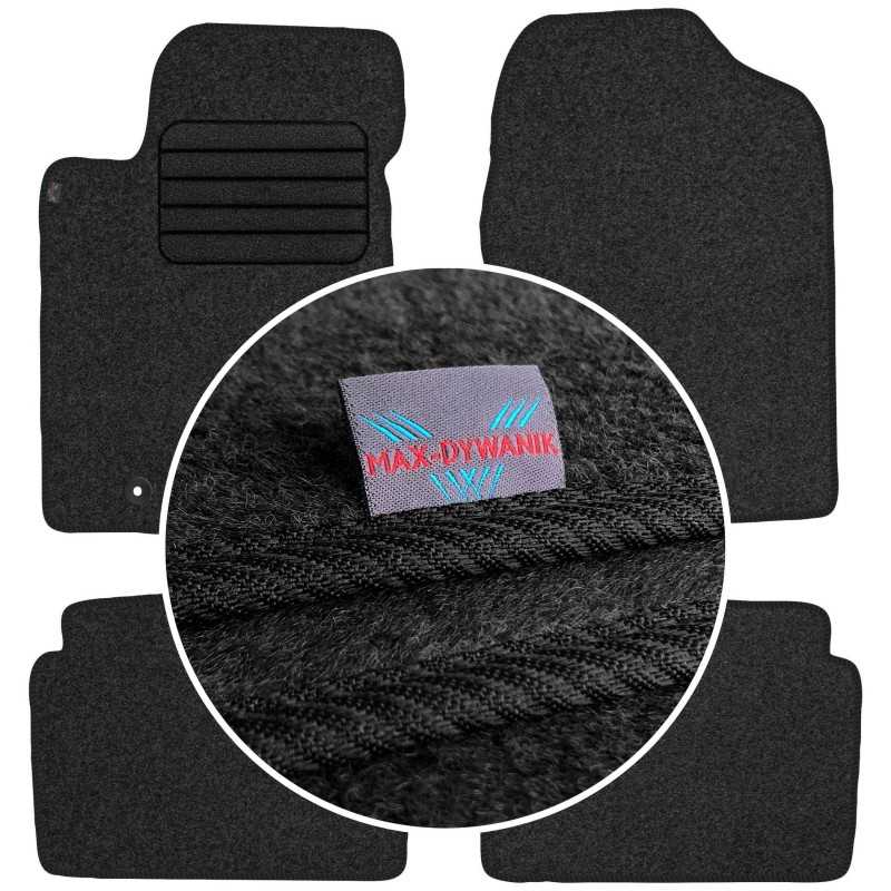 Toyota Avensis II 2003-2009 Veliūriniai kilimėliai MAX-DYWANIK