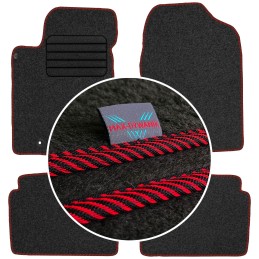 Toyota Avensis II 2003-2009 Veliūriniai kilimėliai MAX-DYWANIK