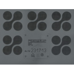 Toyota AVENSIS II Sedanas (sulankstomos sėdynės) 2003-2009 Bagažinės kilimėlis REZAW 231713