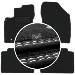 Toyota Avensis III 2009-2013 Veliūriniai kilimėliai MAX-DYWANIK