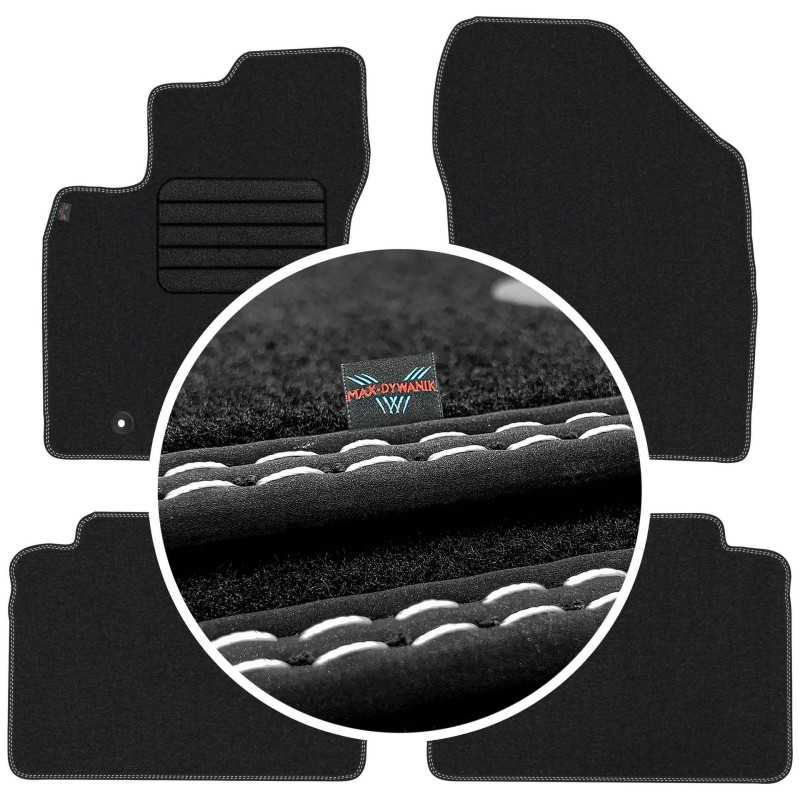 Toyota Avensis III 2009-2013 Veliūriniai kilimėliai MAX-DYWANIK