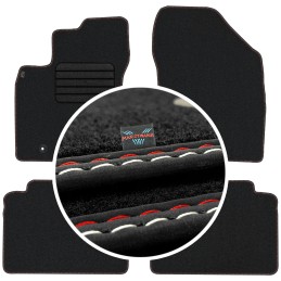 Toyota Avensis III 2009-2013 Veliūriniai kilimėliai MAX-DYWANIK