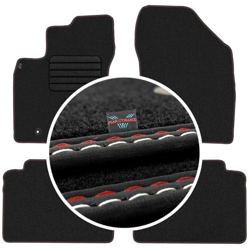 Toyota Avensis III 2009-2013 Veliūriniai kilimėliai MAX-DYWANIK